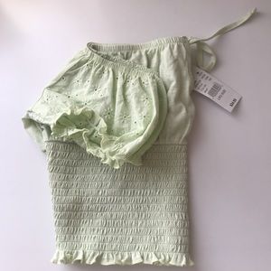 Pacsun “Me To We” Mint Top